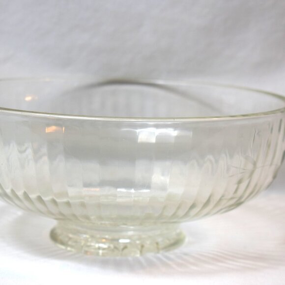 Marquis By Waterford Sheridan Crystal Bowl with Etched Flowers and Leaves - Picture 2 of 6